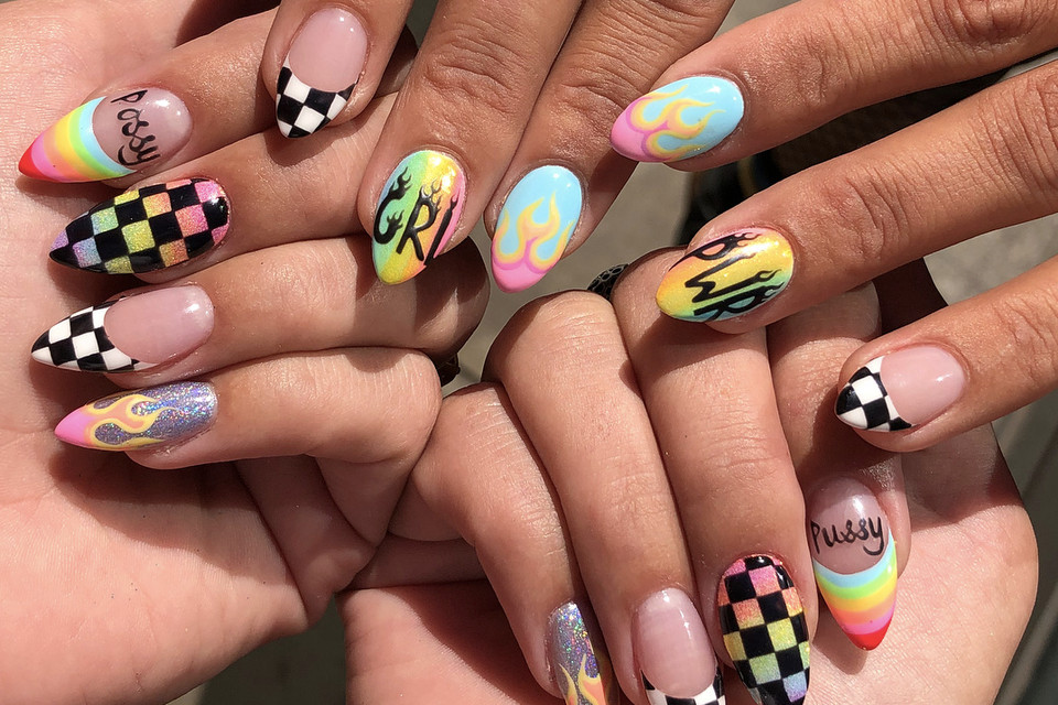 Girl Hand Nails