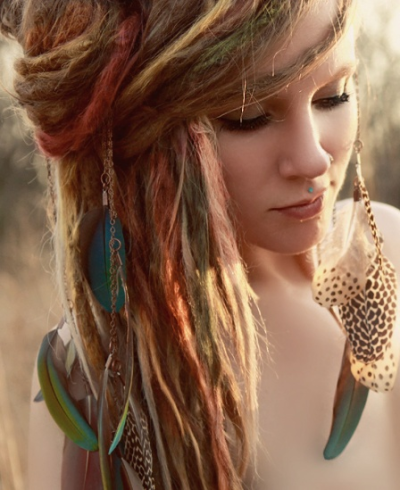 blonde hippie hairstyles dreads tumblr